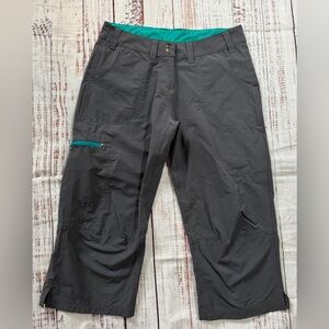 Womens Rab Helix Capri Pants Size X Small Hiking Biking Outdoors